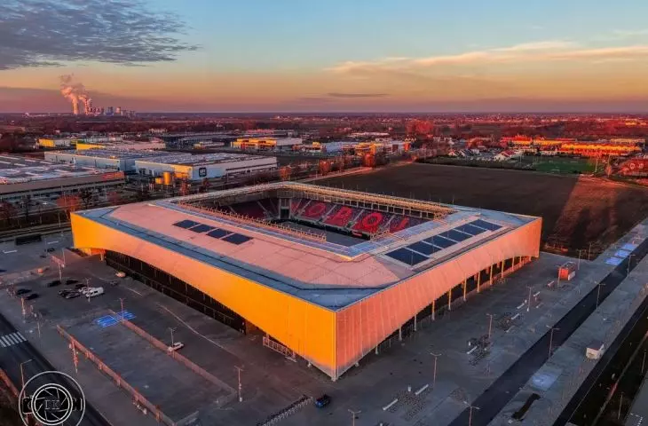 Widok na otoczenie stadionu