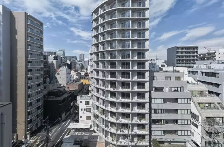 TOPAZ Shinokachimachi apartment complex is located in the heart of Tokyo's bustling Taitō district