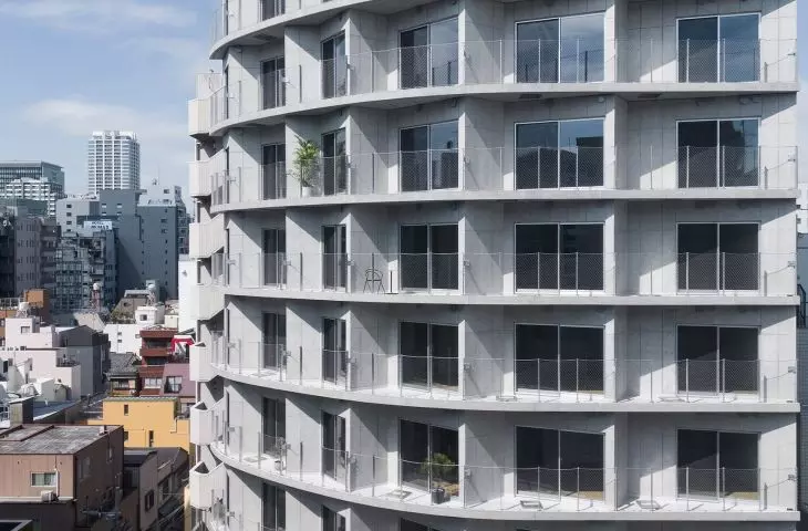 TOPAZ Shinokachimachi apartment complex in Tokyo