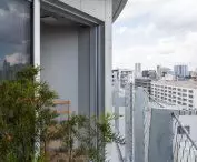 Kompleks apartamentów TOPAZ Shinokachimachi w Tokio  — widok na panoramę miasta  