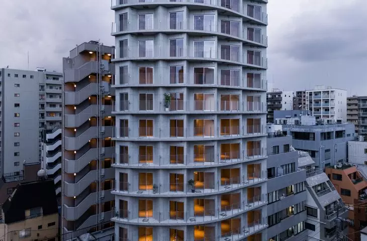 TOPAZ Shinokachimachi apartment complex in Tokyo
