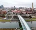 Berdychowskie Bridges in Poznań, designed by Jerzy and Bartosz Gurawski, Błażej Szurkowski, Maciej Sokolnicki, Adam Turczyn