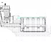 Galust Gulbenkian Museum in Lisbon - first floor plan 