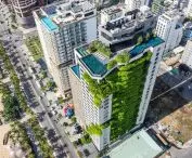 Hotel in Da Nang, Vietnam - bird's eye view 