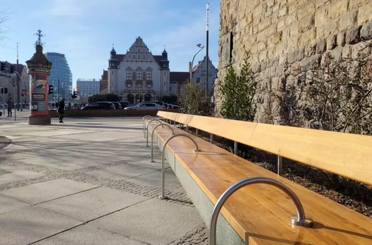 Open Courtyard in front of CK Zamek in Poznań