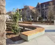 Open Courtyard in front of CK Zamek in Poznań