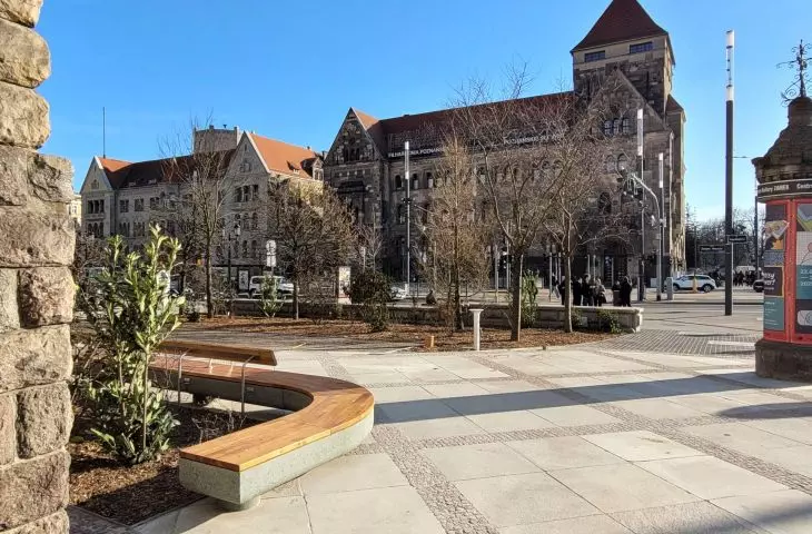 Open Courtyard in front of CK Zamek in Poznań