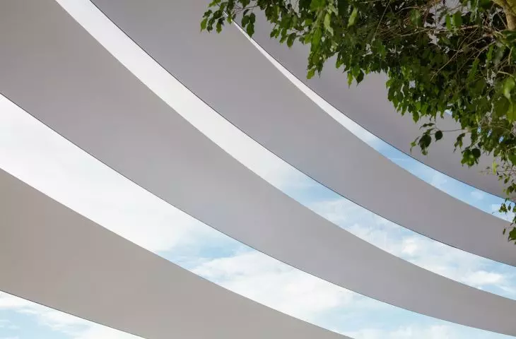 Apple store on the Marina Bay waterfront in Singapore