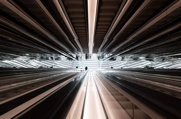 Apple store on the Marina Bay waterfront in Singapore