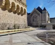 Open Courtyard in front of CK Zamek in Poznań