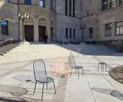 Open Courtyard in front of CK Zamek in Poznań