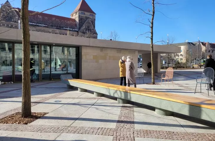 Otwarty Dziedziniec przed CK Zamek w Poznaniu