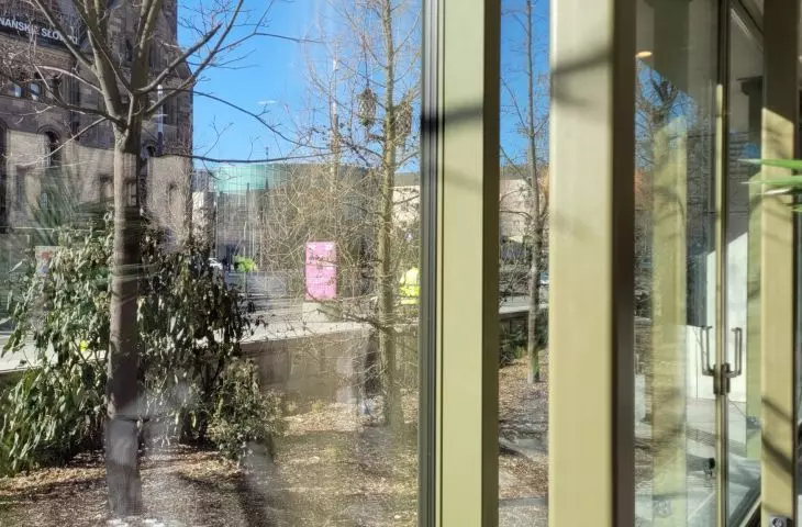 Open Courtyard in front of CK Zamek in Poznań