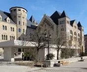 Open Courtyard in front of CK Zamek in Poznań