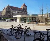 Open Courtyard in front of CK Zamek in Poznań