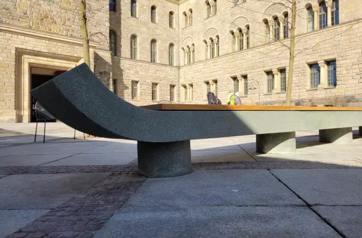 Open Courtyard in front of CK Zamek in Poznań