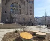 Open Courtyard in front of CK Zamek in Poznań