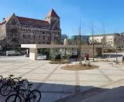 Open Courtyard in front of CK Zamek in Poznań