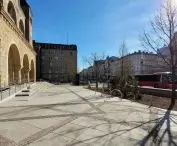 Open Courtyard in front of CK Zamek in Poznań
