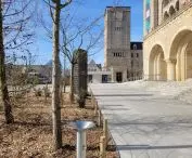Open Courtyard in front of CK Zamek in Poznań