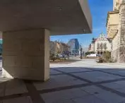 Open Courtyard in front of CK Zamek in Poznań