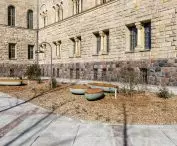 Open Courtyard in front of CK Zamek in Poznań