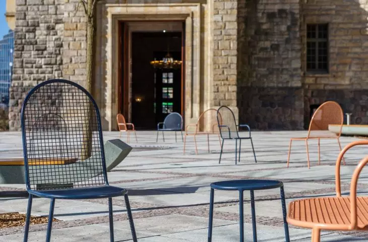 Open Courtyard in front of CK Zamek in Poznań