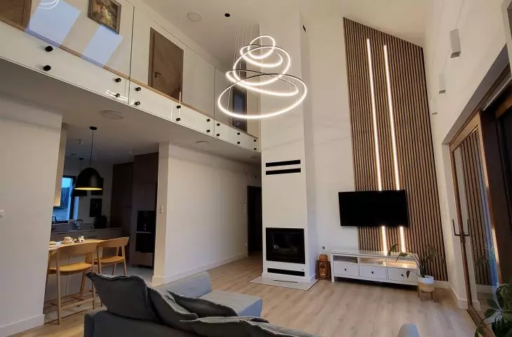 Led Orbit No.5 black