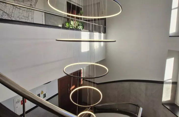 Led Orbit No.5 black