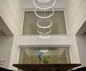 Led Orbit No.5 gold