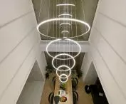 Led Orbit No.5 gold