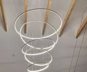 Led Orbit No.6 gold