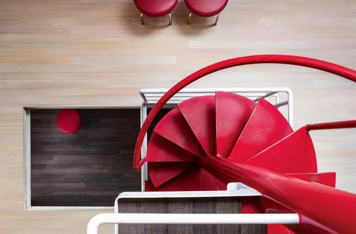 Underfloor heating provides even heat distribution throughout the room