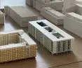 Mock-up - Student Quarter on the Defilad Square in Warsaw