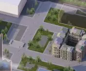visualization - Student Quarter on Plac Defilad in Warsaw