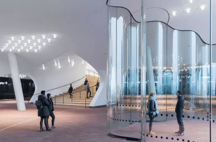 Elbphilharmonie w Hamburgu, Niemcy  — parter 