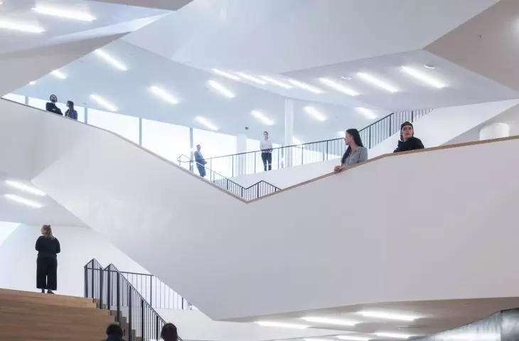 Elbphilharmonie w Hamburgu, Niemcy  — widok wnętrza 