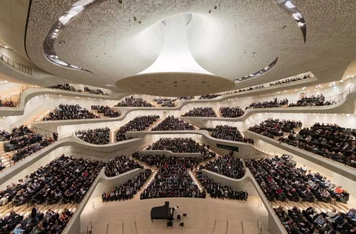 Elbphilharmonie in Hamburg, Germany - main acoustic hall 