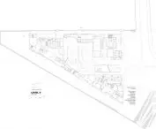 Elbphilharmonie w Hamburgu, Niemcy  — rzut parteru 