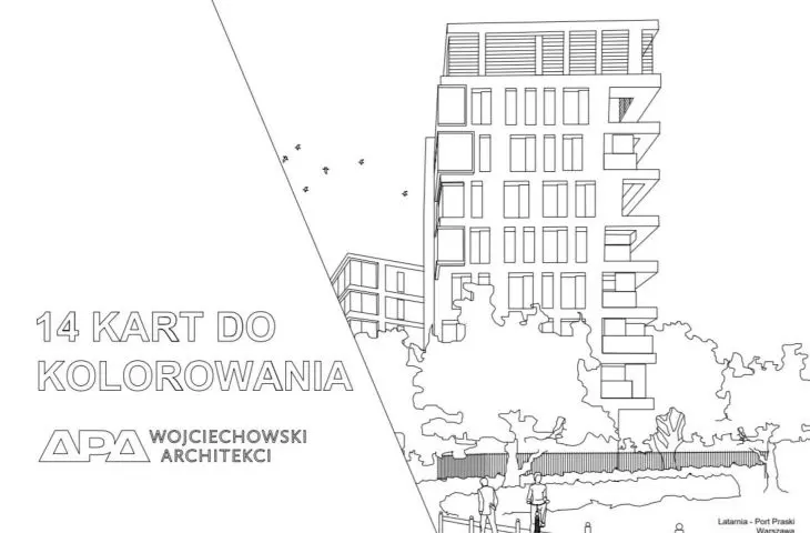 Architectural coloring pages