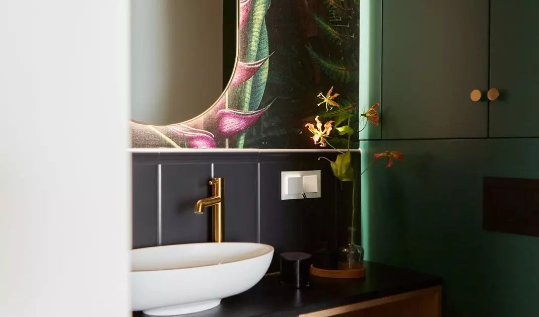 Wallpaper plays a key role in this project