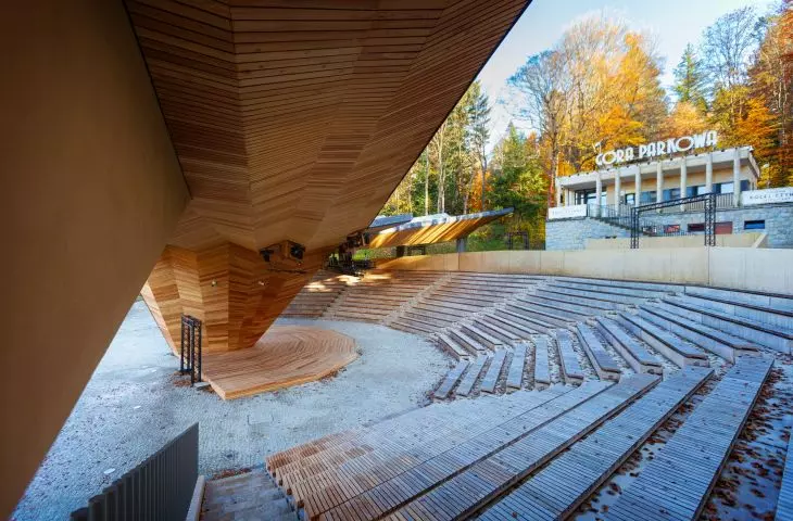 Amphitheater in Krynica-Zdrój