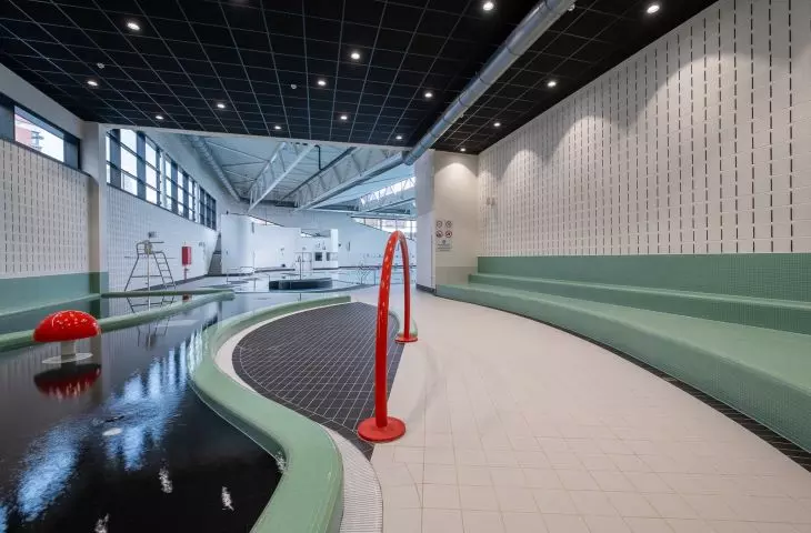 Akustyka na basenie Jonfosse w Belgii