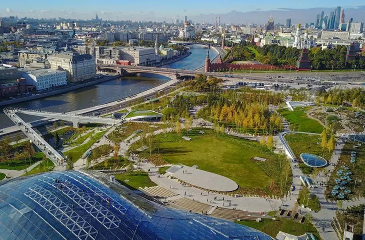 Zaryadye Park w Moskwie 