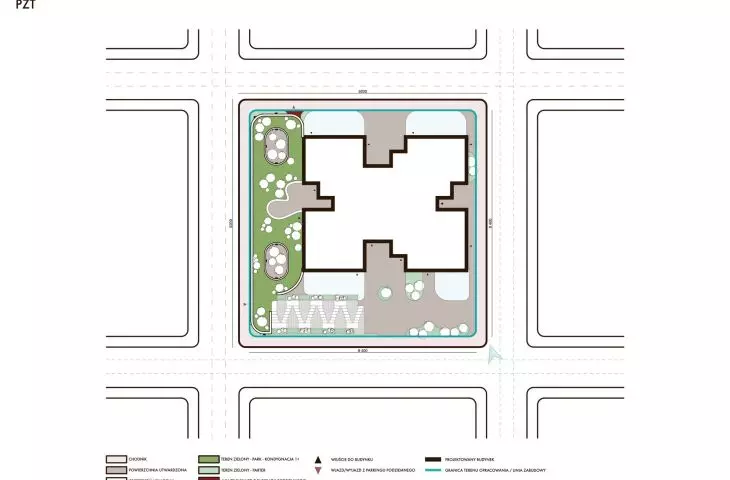 plan zagospodarowania terenu