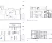 sections, elevations