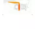 Plasencia conference center - plan showing the main hall 