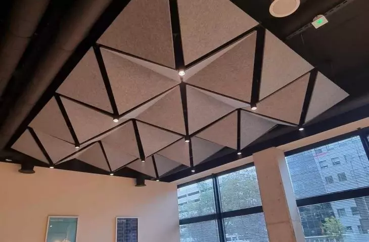 Fovere - acoustic design under the ceiling