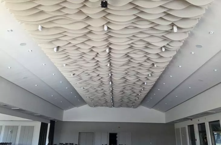 Fovere - acoustic design under the ceiling