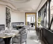 Ecophon Fade acoustic plaster in the Eiffel Tower restaurant